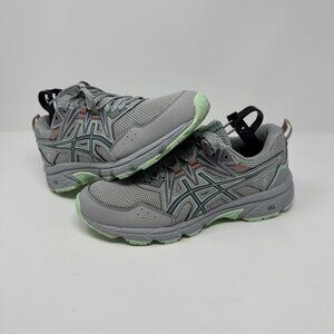 Asics Shoes Women’s 10 Gray‎ Gel Venture 7 Athletic Trail Running Sportswear Gym